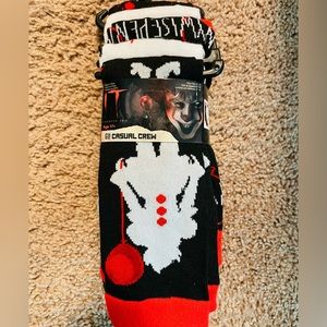 NEW Pennywise IT Chapter 2 6 Pair of Casual Men’s Crew Socks Halloween